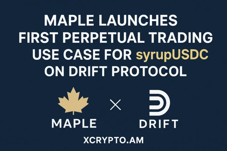 Maple Launches First Perpetual Trading Use Case for syrupUSDC on Drift Protocol