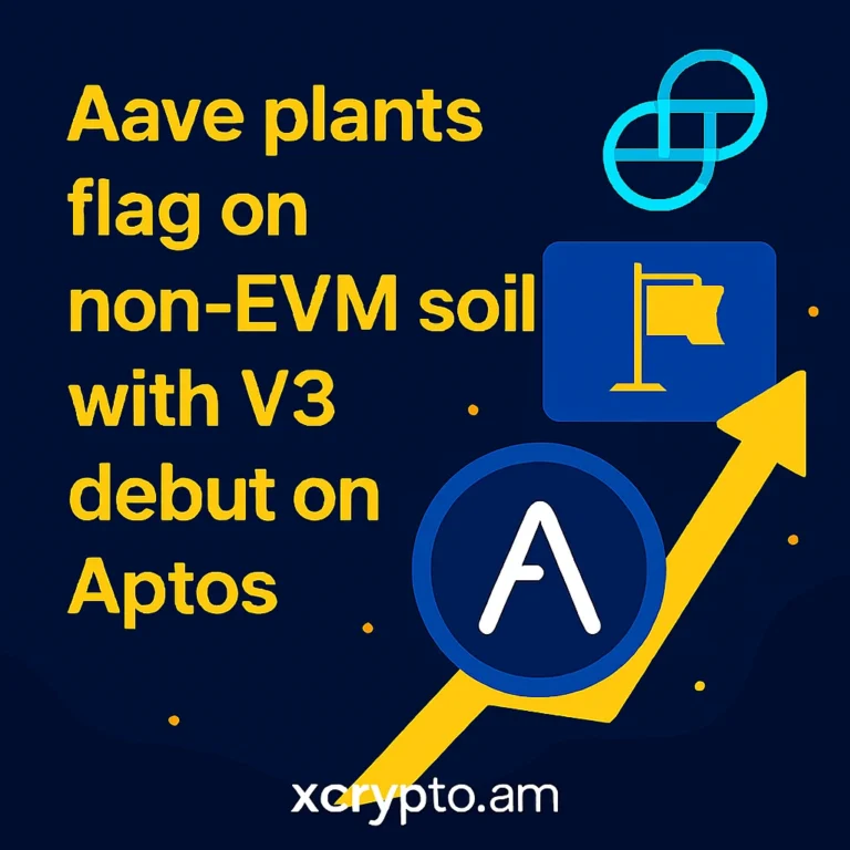 Aave Breaks New Ground with V3 Launch on Aptos Blockchain