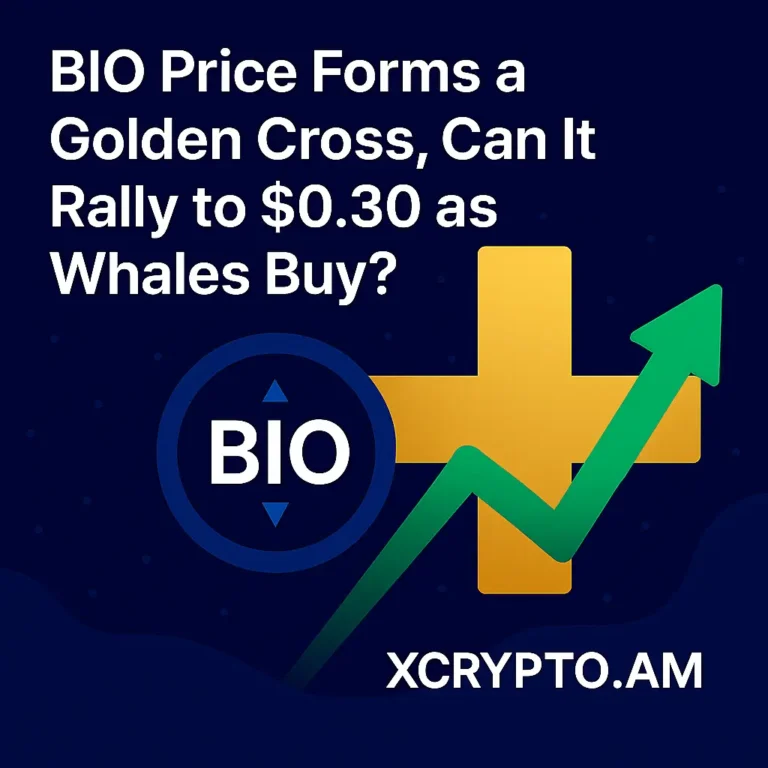 BIO price forms a golden cross – Could it reach $0.30 as whales keep buying
