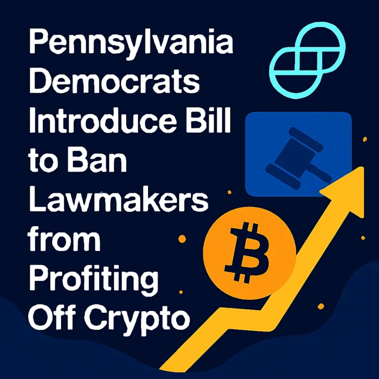 Pennsylvania Democrats Introduce Bill to Ban Lawmakers from Profiting Off Crypto