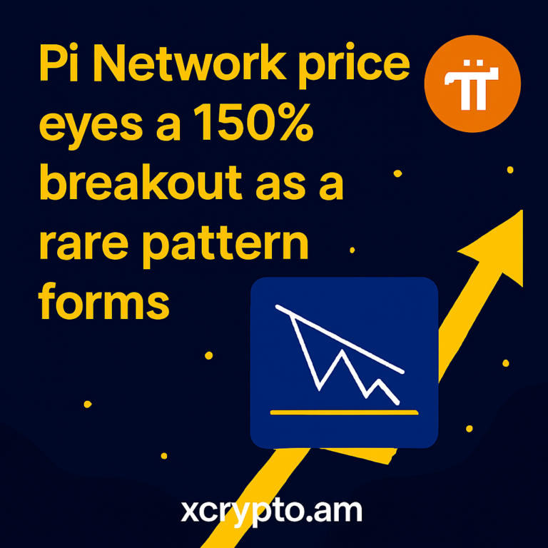 Pi Network Price Eyes 150% Breakout as Rare Chart Pattern Emerges