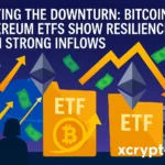 Defying the Downturn: Bitcoin and Ethereum ETFs Show Resilience with Strong Inflows