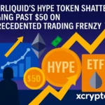 Select Hyperliquid’s HYPE Token Shatters Records, Surging Past $50 on Unprecedented Trading Frenzy Hyperliquid’s HYPE Token Shatters Records, Surging Past $50 on Unprecedented Trading Frenzy